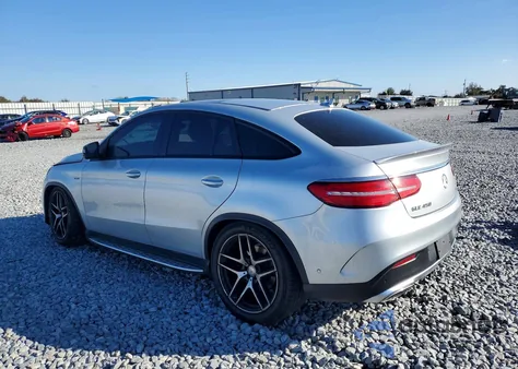 2016 Mercedes-Benz Gle Coupe 450 4Matic из США, поврежденный, VIN 4JGED6EB2GA014411